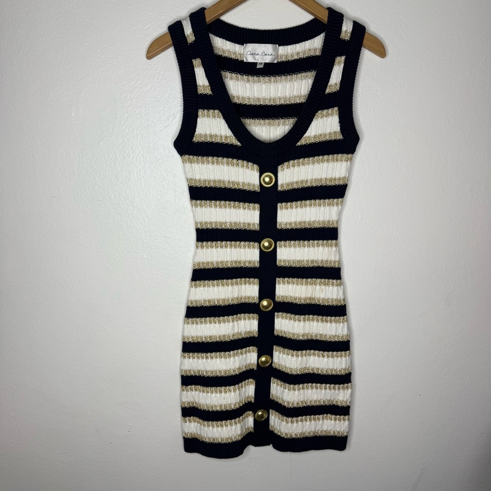 Cara Cara Nicole knit Striped Dress